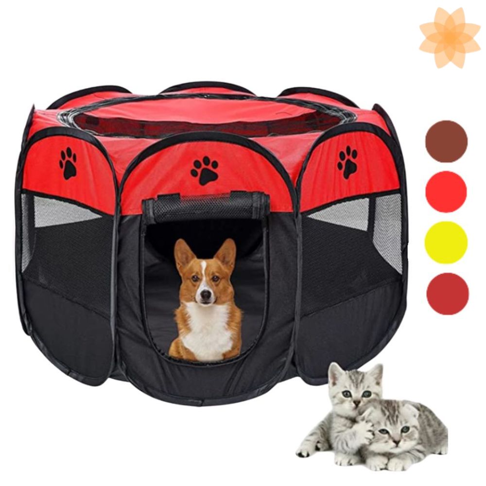 JAULA CORRAL PLEGABLE PARA MASCOTAS
